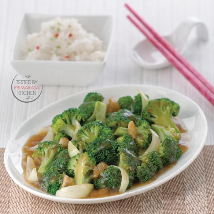Resep Ca Brokoli  Bawang Bombai